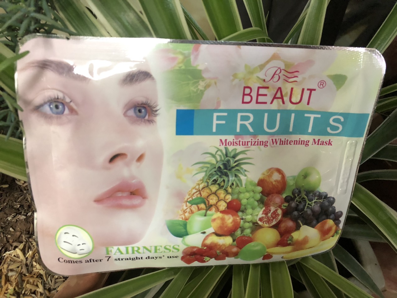 (CHÍNH HÃNG) 1 miếng mặt nạ đắp mặt  trái cây Beaut