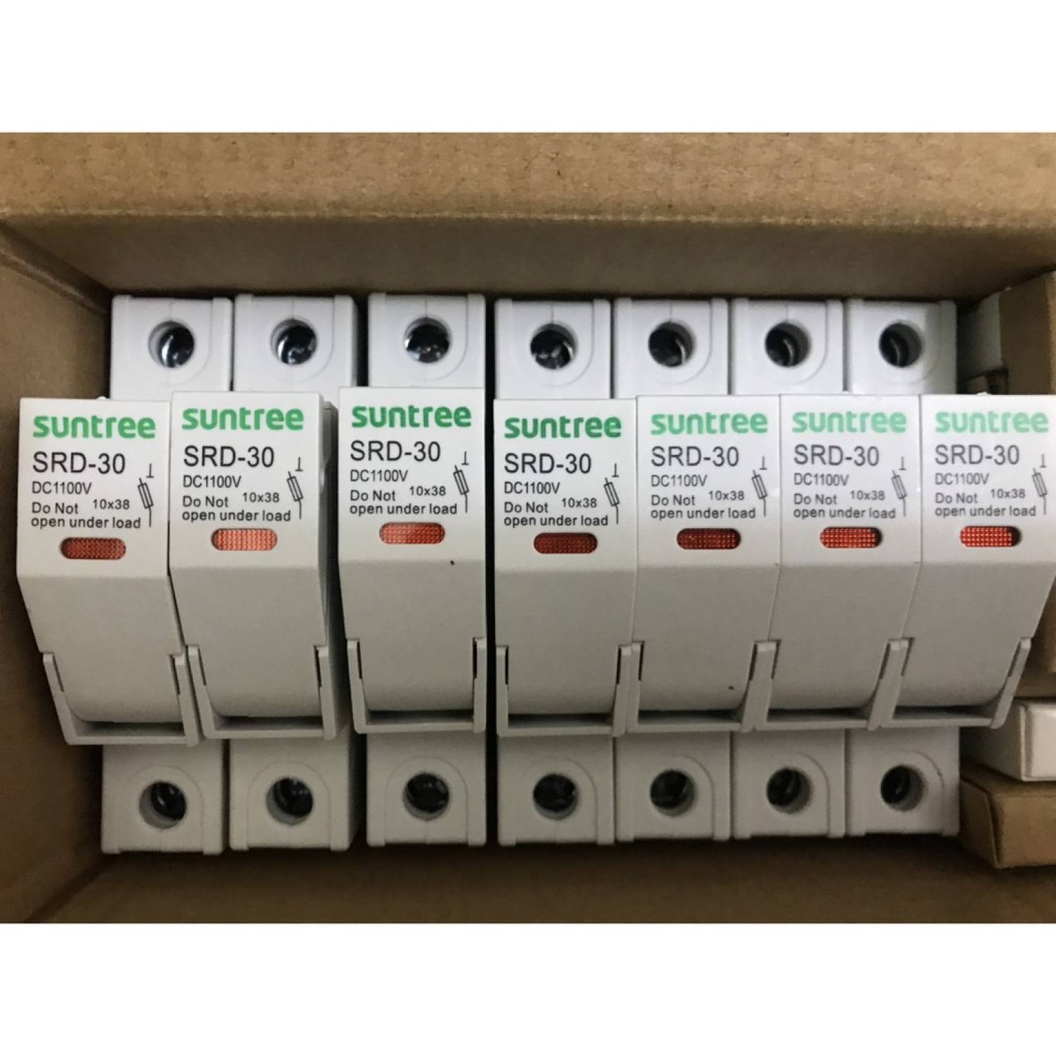 Bộ cầu chì dc 1p 15a-32a 1000vdc solar