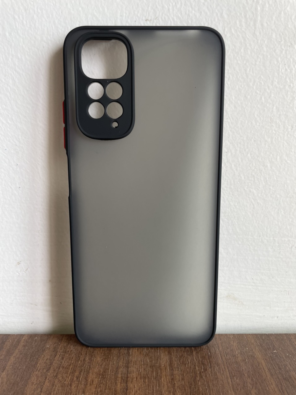 Ốp lưng cho Xiaomi Redmi Note 12 Pro 4G nhám viền màu che camera