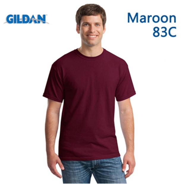 [ÁO THUN MỸ] Áo thun Gildan Premium màu Maroon [MÃ: 83C-76000]