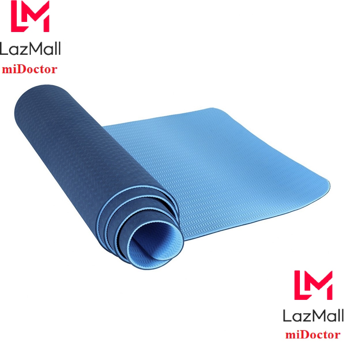 Thảm Tập Yoga 2 Lớp Cao Cấp, Thảm Tập Gym, Thảm Tập Thể Dục Ở Nhà - Chính Hãng miDoctor