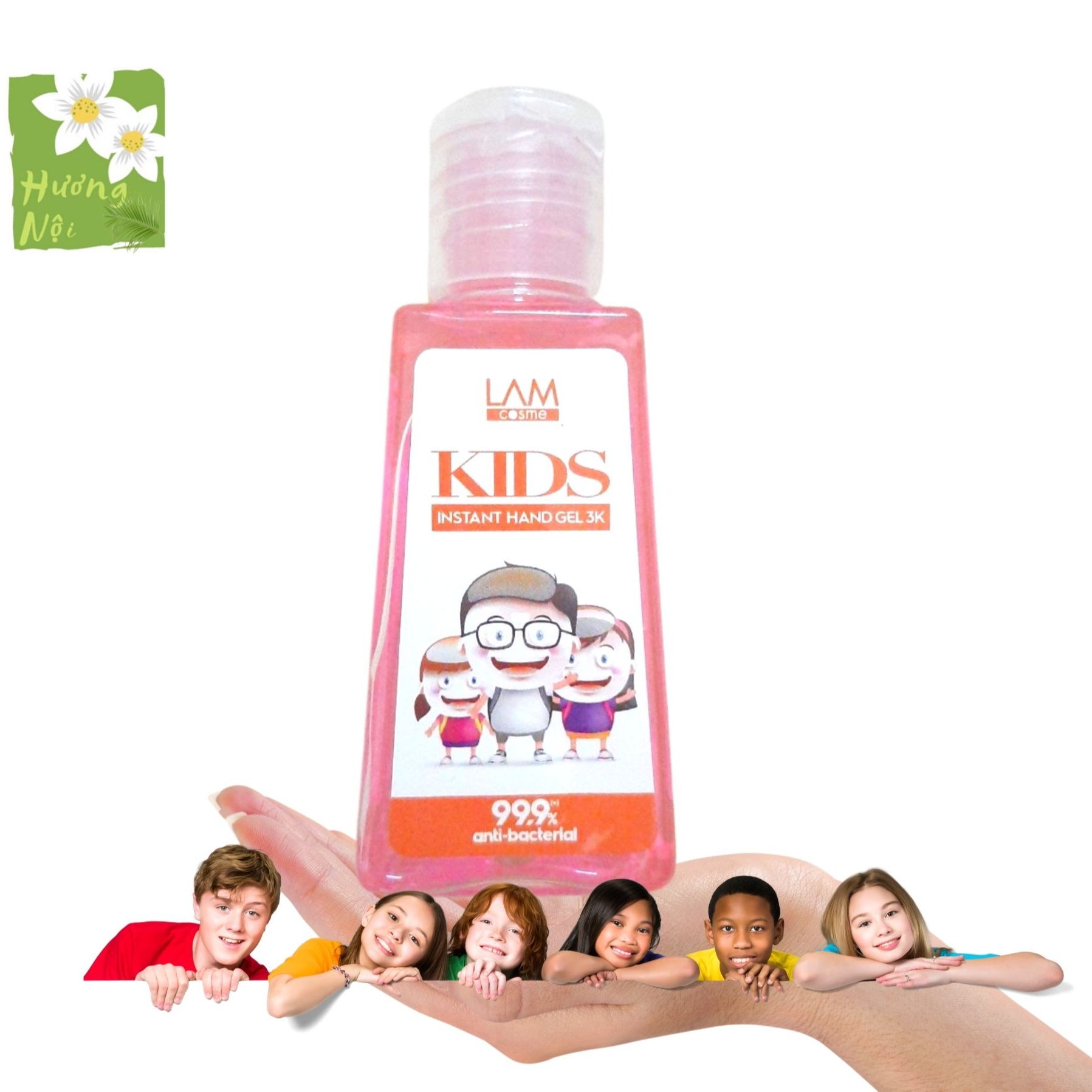 [HCM]Gel rửa tay khô 3k (60ml) Lamcosmé-KIDS: hương cho trẻ em