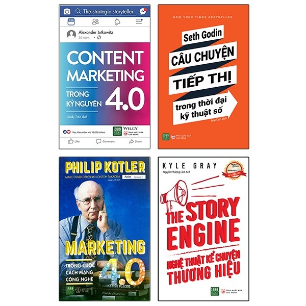 Bộ sách marketing trong thời đại 4.0