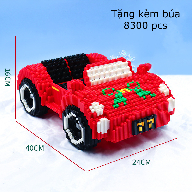 Đồ chơi Lego oto trong phim hoạt hình - Mô hình lắp ráp oto 3d trong phim Cars