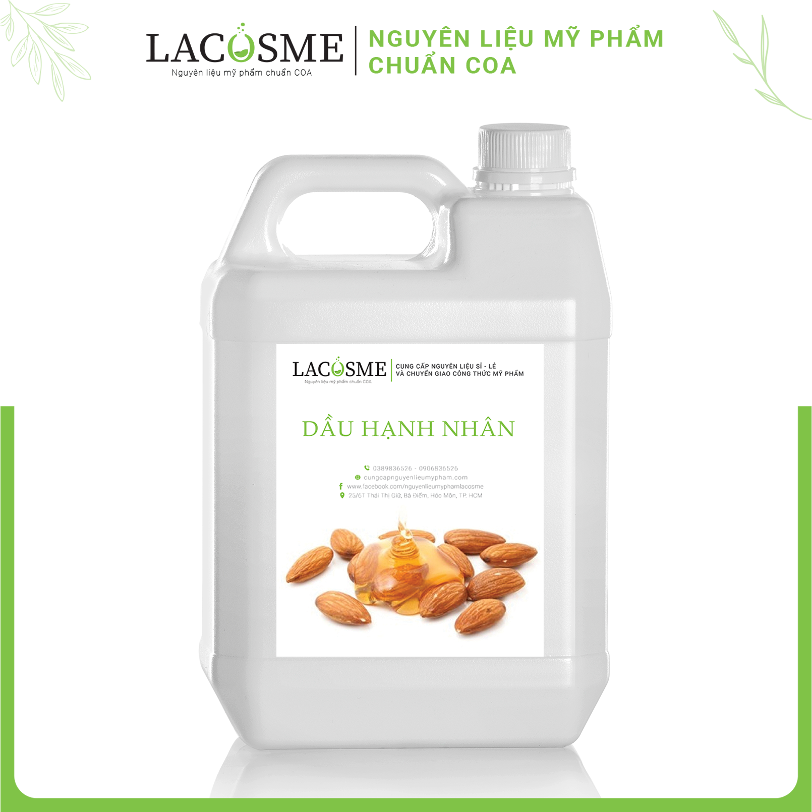 1 lít Dầu hạnh nhân