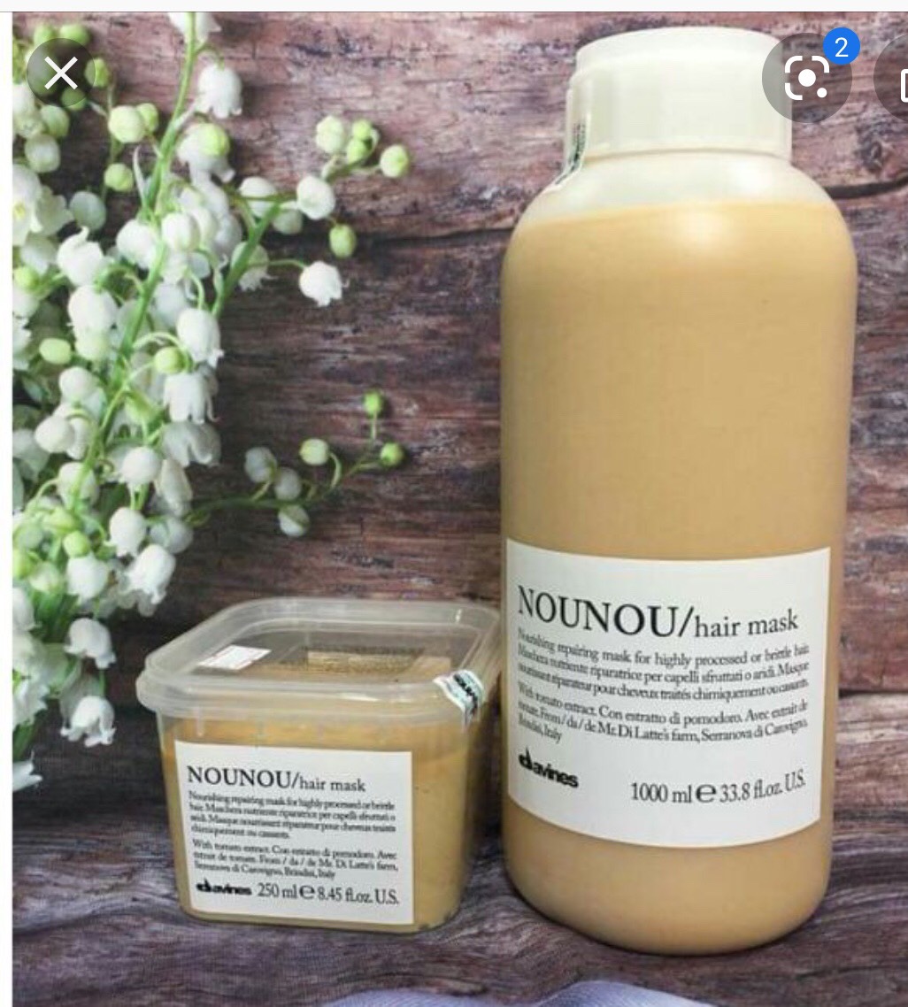 DẦU HẤP DAVINES NOUNOU MASK PHỤC HỒI TÓC HƯ TỔN