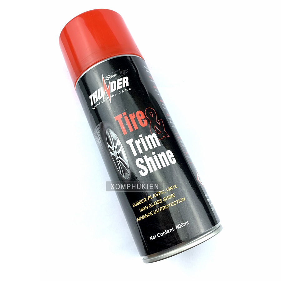 [HCM]Chai Làm Mới Dán Nhựa Nhám Vỏ Xe Máy Thunder [ 1 chai ]