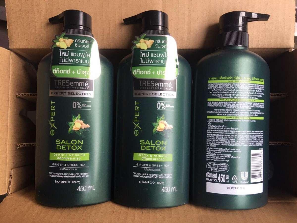 Dầu gội tresemmé thai lan salon detox tóc 450ml