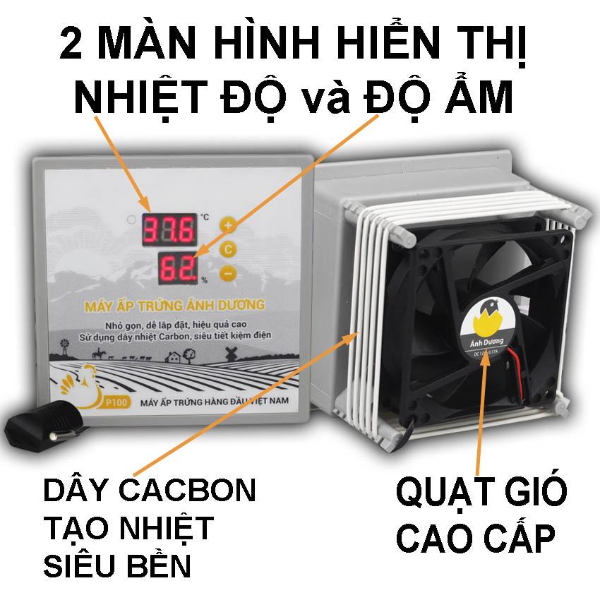 Máy ấp trứng p100