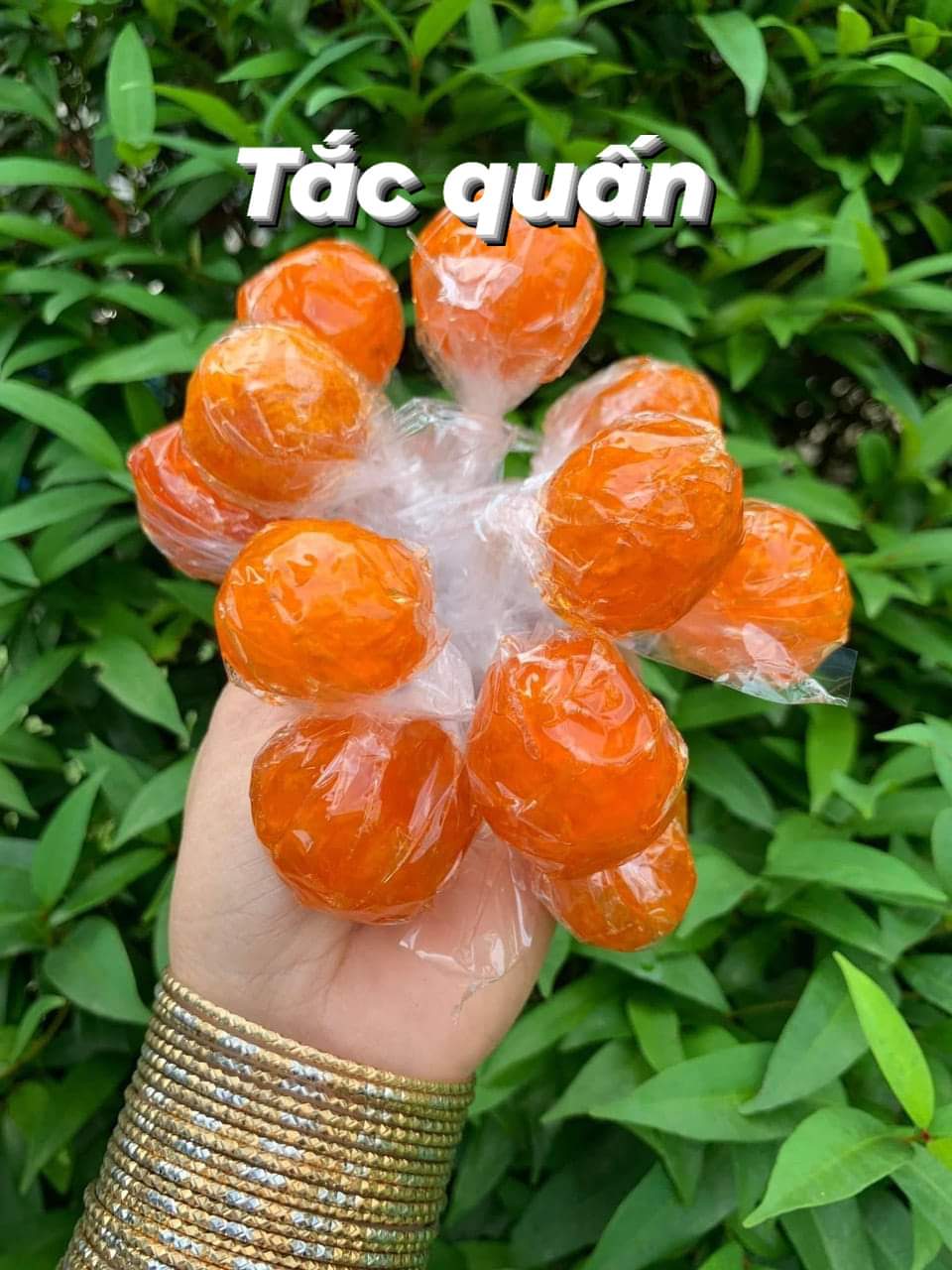 mứt tắc quấn nguyên trái 300g hsd:6-2024