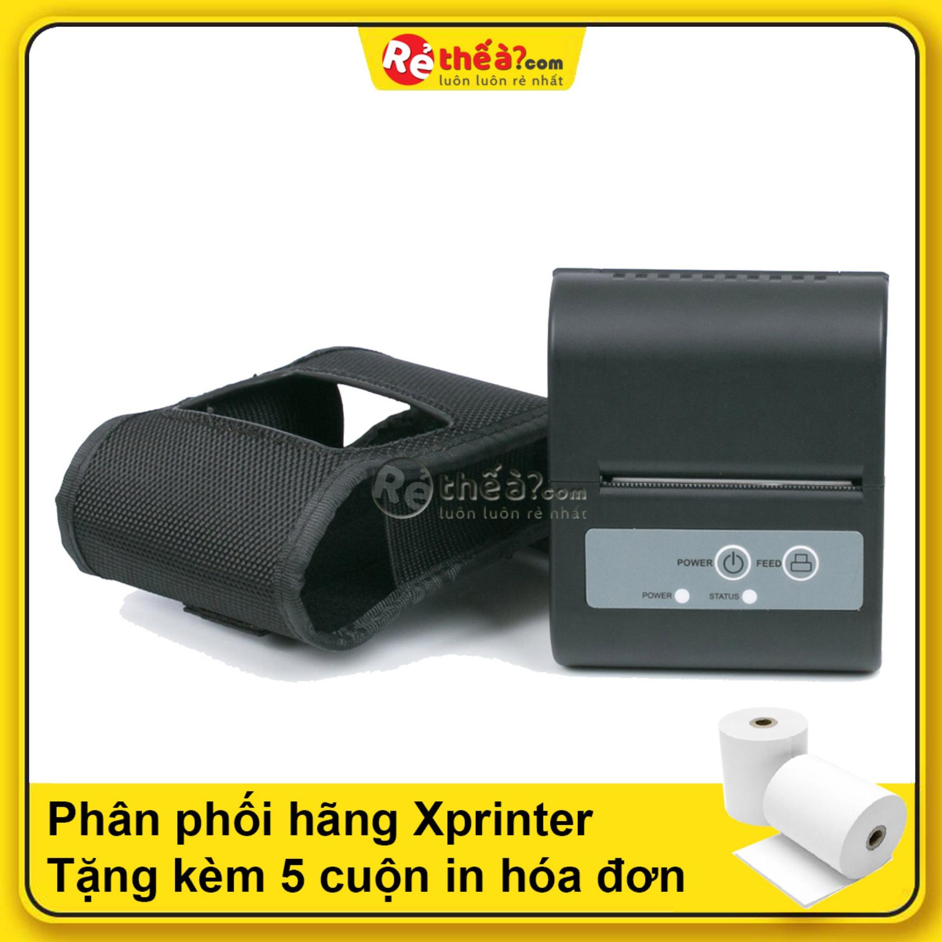 Máy in hóa đơn mini xprinter xp - p100 khổ giấy 58mm