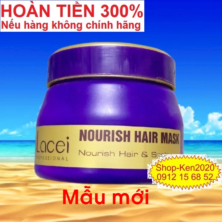 Kem hấp tóc Lacei Nourish Hair Mask 500ml