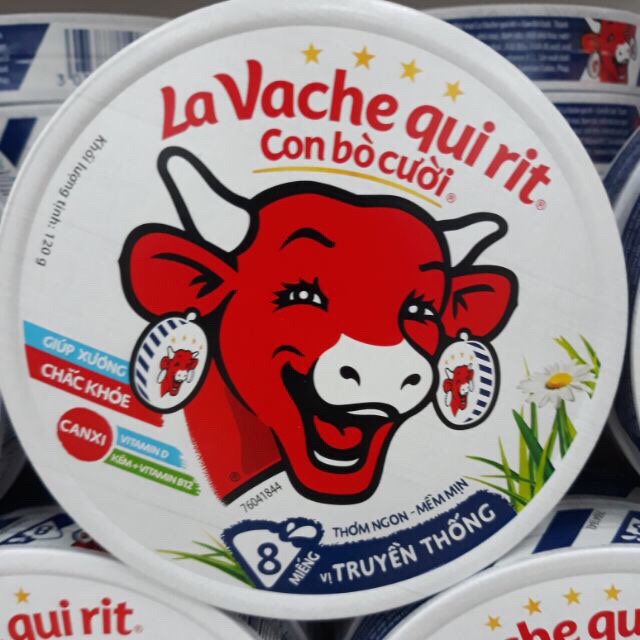 [Mẫu Mới] Combo 4 hộp Phô mai Con Bò Cười  hộp 120g