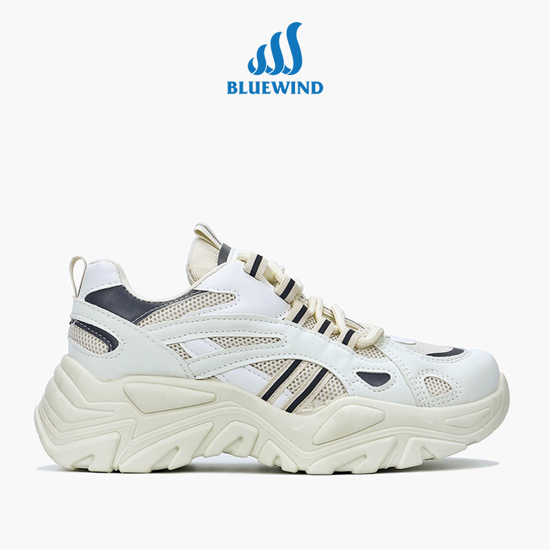 Giày Sneaker Phản Quang, Dây Buộc Đế Cao Su Chống Trượt Hai Màu Hot 68738