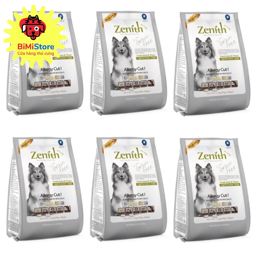Thức ăn cho chó nhập khẩu từ hàn quốc 300g - hạt zenith cho chó già | bimistore