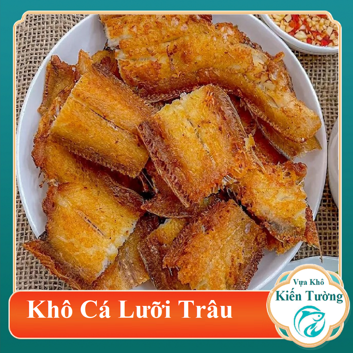 KHÔ CÁ LƯỠI TRÂU LOẠI TRUNG ĐẶC SẢN MINH TRIẾT, CHIÊN GIÒN, TỘN GỎI NGON NHƯ Ý  500GR- Vựa Khô Kiến Tường
