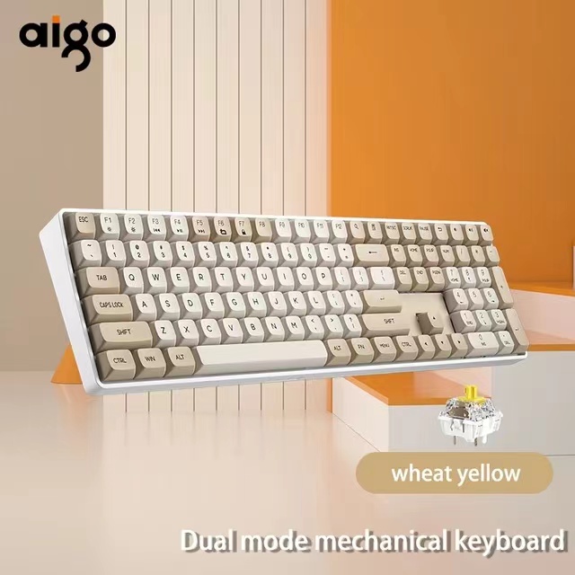 Aigo A108 Gaming Mechanical Keyboard 2.4G Wireless USB Type