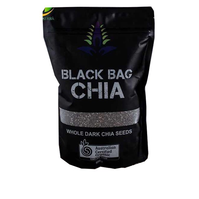 Hạt chia đen nhập khẩu úc gói 500gram