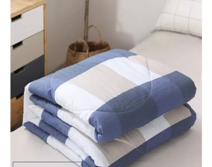 [Săn Giá rẻ] Chăn hè chần bông đắp 2 mặt - mền ngủ cotton 1.6x2m - chất liệu cotton thoáng mát - chăn đắp người lớn