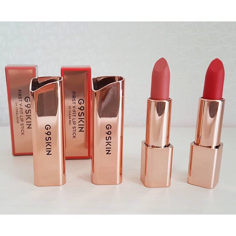 Son thỏi lì g9-skin first v-fit lip stick