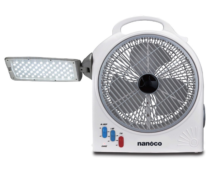 Quạt hộp sạc đèn led nanoco nrf1277