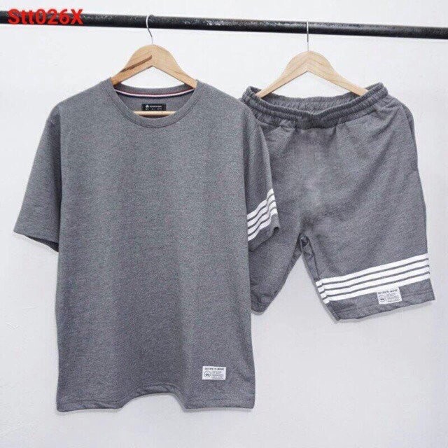 Set bộ nam phối sọc kẻ phong cách