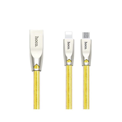 Cáp sạc Lightning Hoco U9 cho iPhone/iPad dài 2M dây chống gập siêu bềniPhone 8Plus iPhone X iPhone XS Max