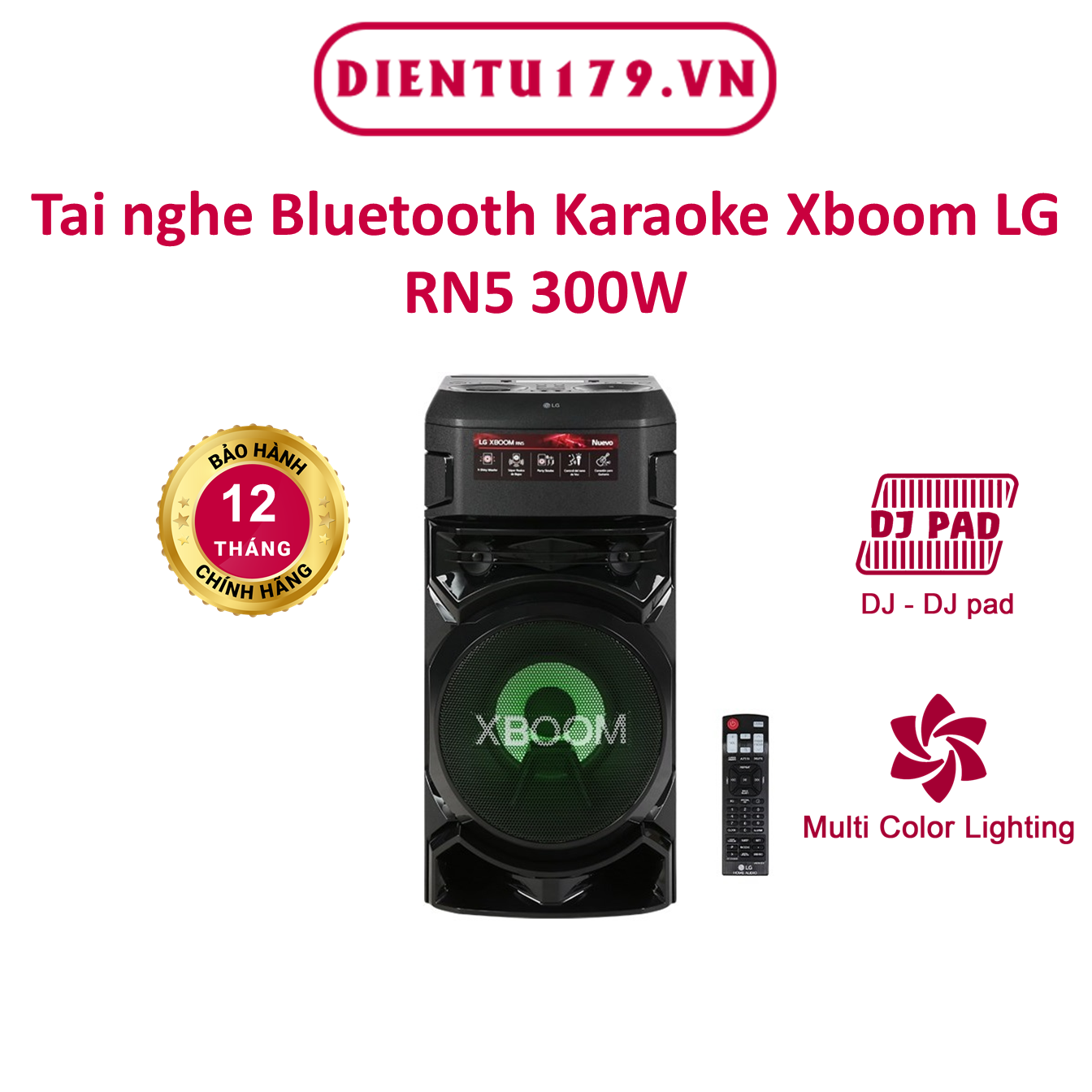 Loa karaoke lg xboom rn5 chính hãng