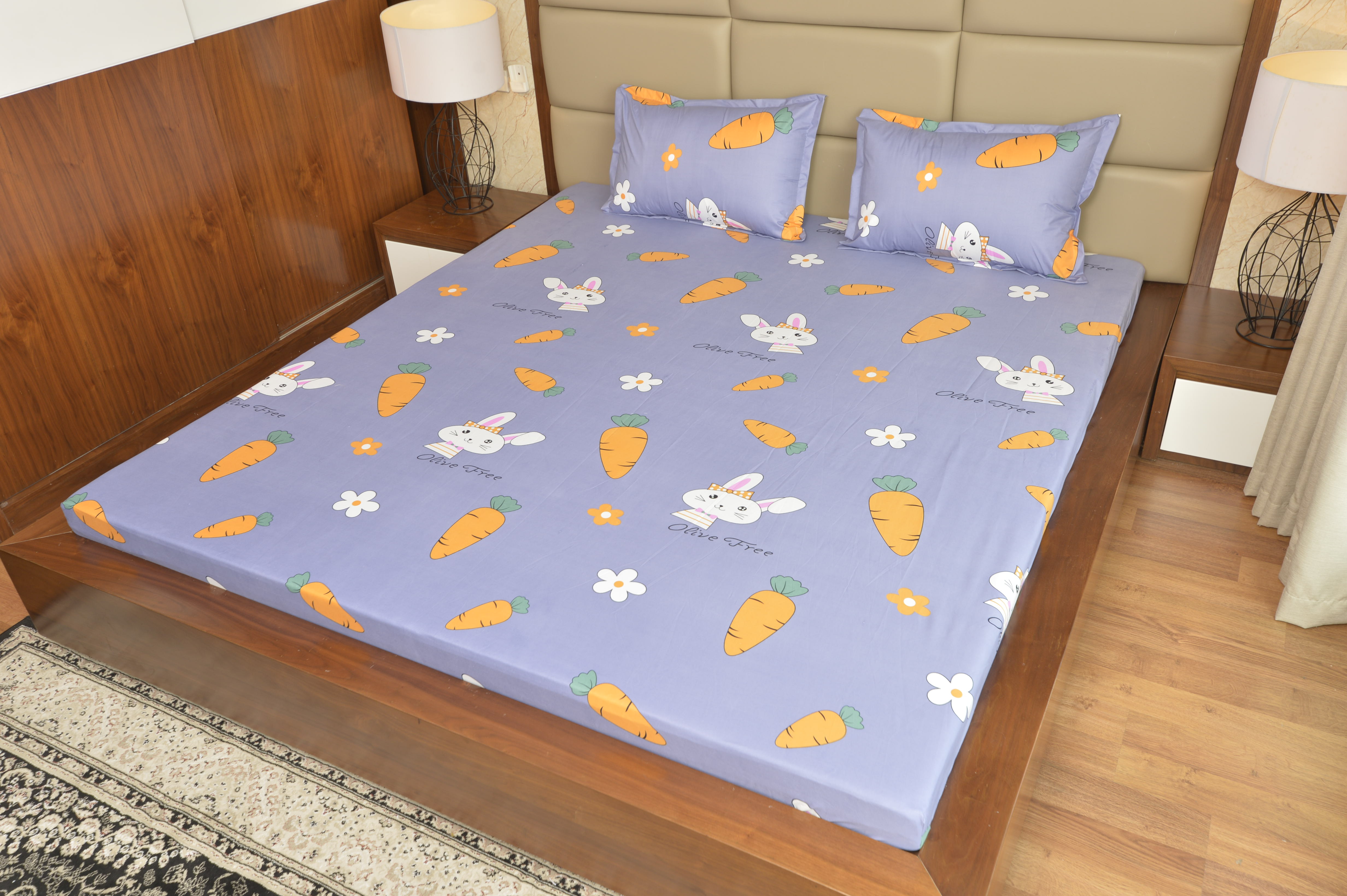 Ga Chống Thấm Cotton Cao Cấp - Ga Trải Giường Chống Thấm Cho Bé