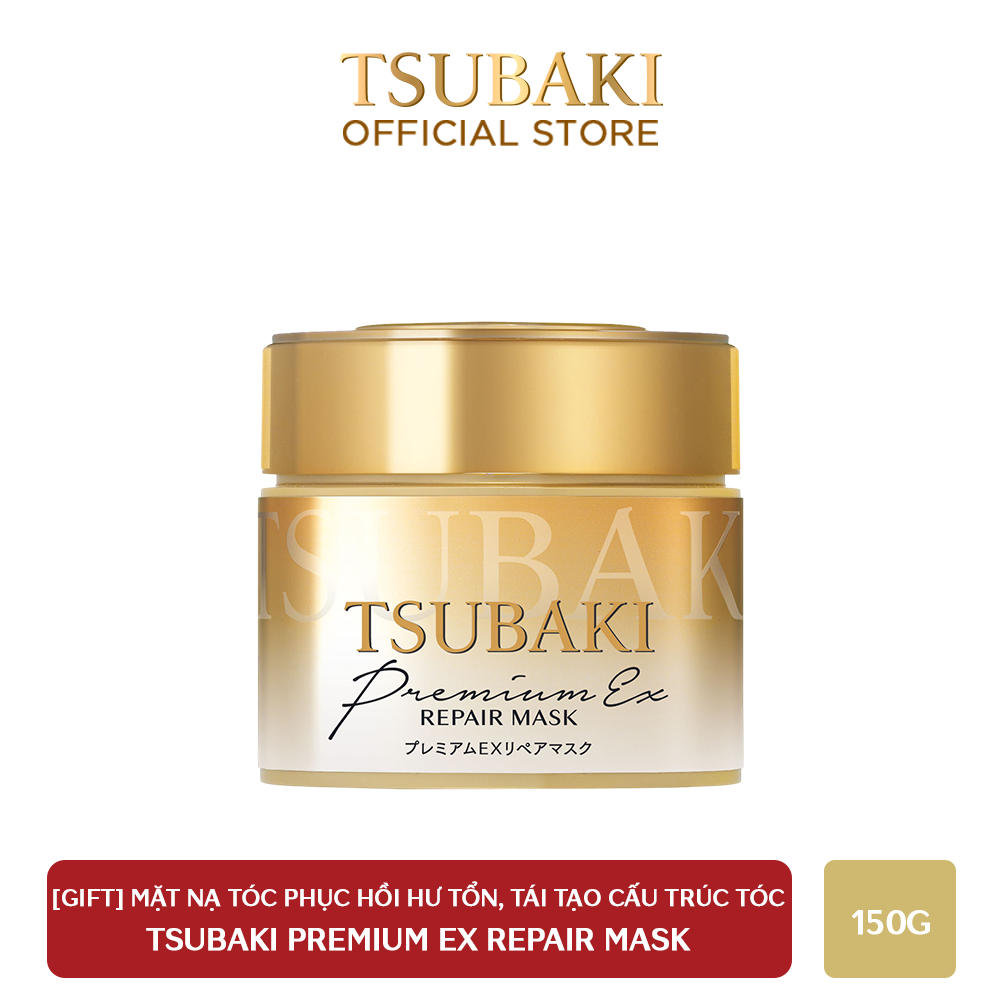[GIFT]  Mặt nạ phục hồi hư tổn tóc cao cấp Tsubaki Premium Repair Mask 180g