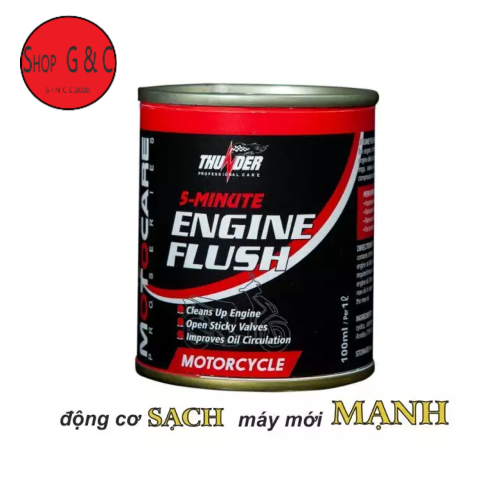 Dung dịch súc rửa động cơ Thunder Engine Flush 100ml