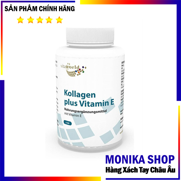 Viên Uống Kollagen Plus Vitamin E, 100 viên