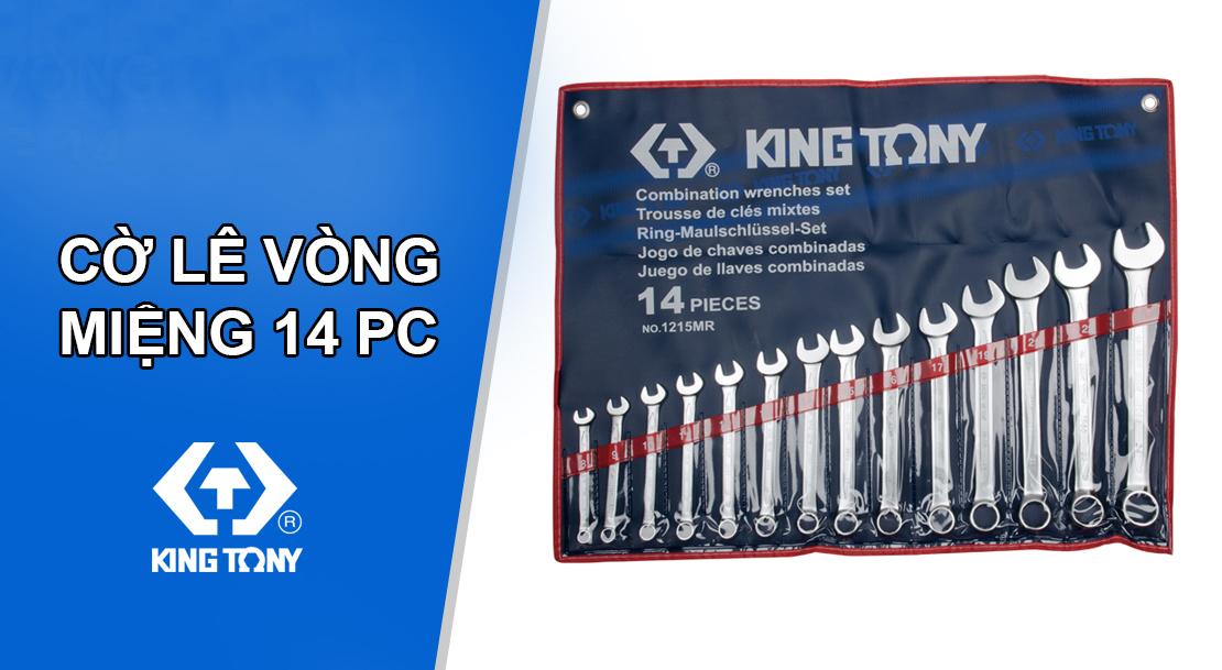 Bộ cờ lê 14 chi tiết kingtony 1215mr