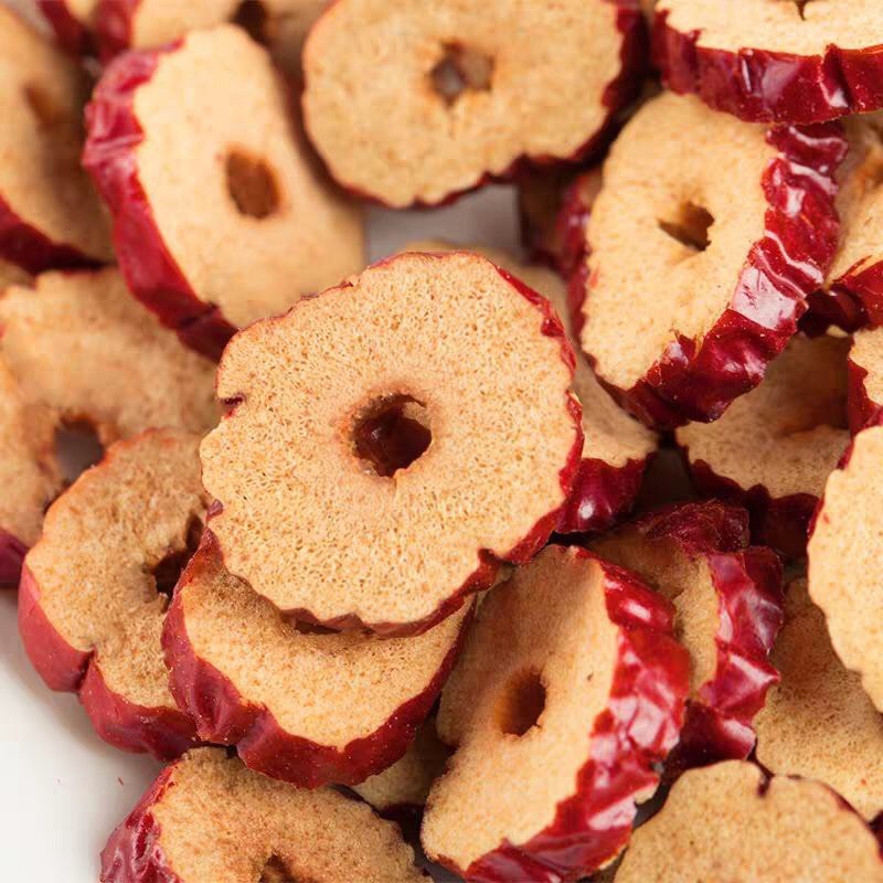 Táo đỏ thái lát sấy khô 500gr