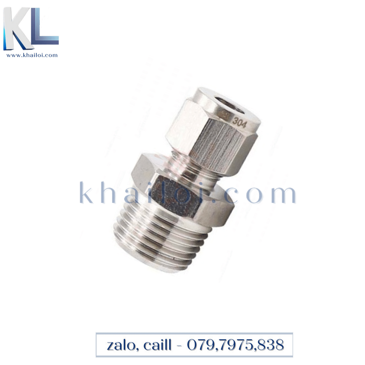 Siết hạt bắp ren ngoài inox IHBC -Nối hạt bắp ren ngoài inox 304- hạt bắp inox