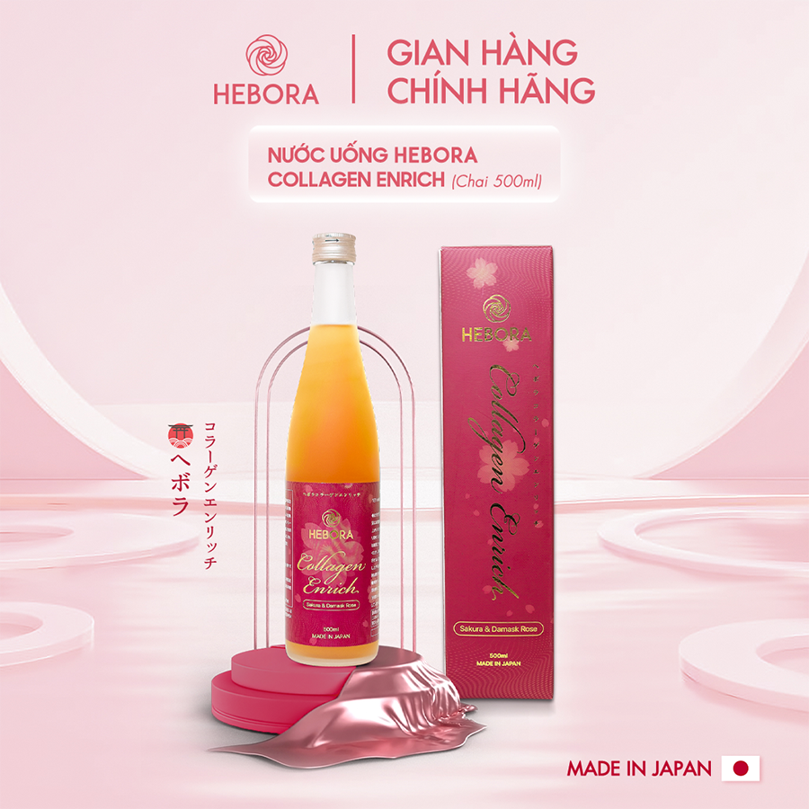 Nước uống trẻ hóa Hebora Collagen Enrich ,