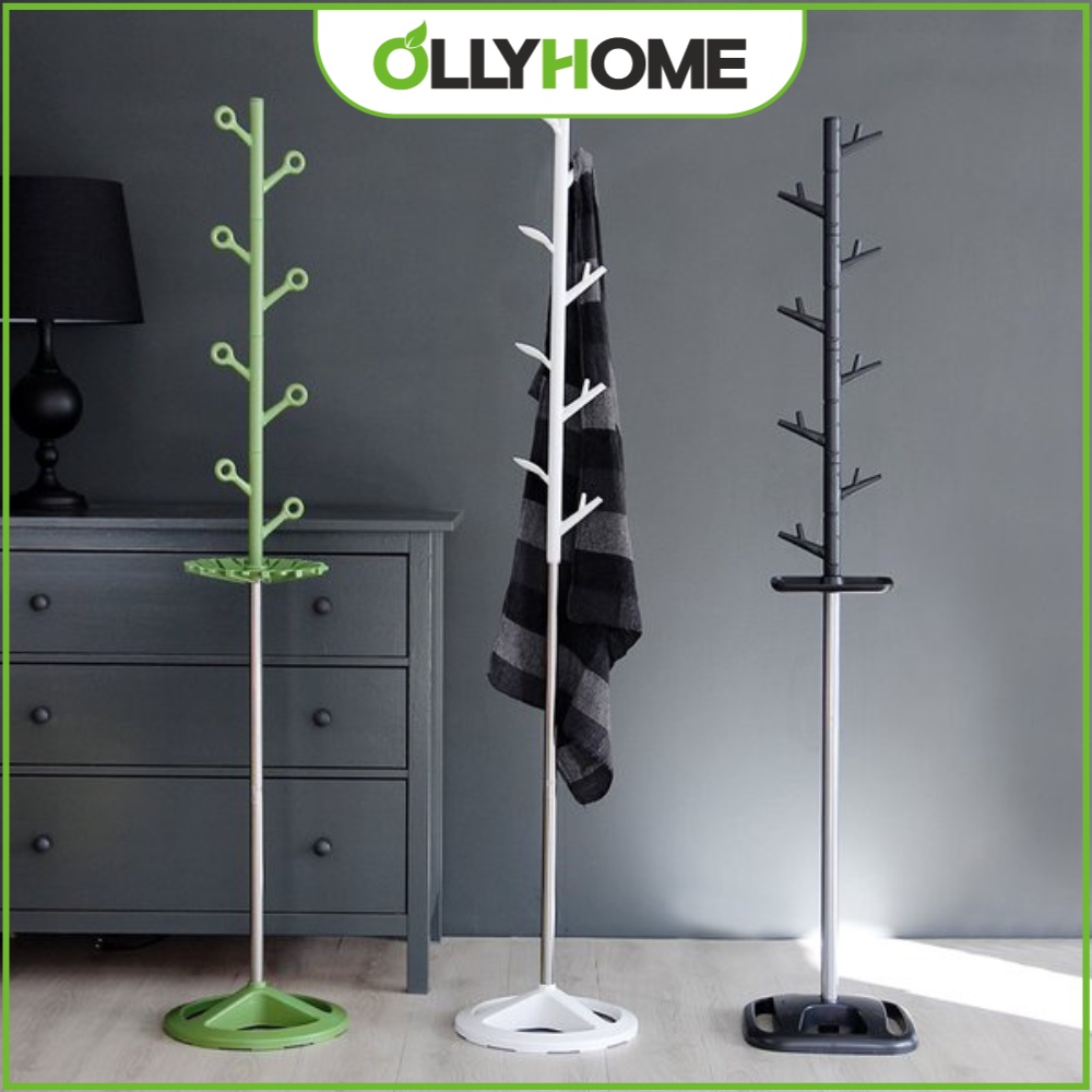 Cây treo đồ decor, cây treo quần áo đứng có móc hình trái tim bằng thép không gỉ phong cách hàn quốc ollyhome st5