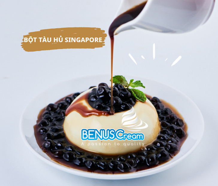 Bột Tàu Hủ Singapore Benuscraem các vị - 100g