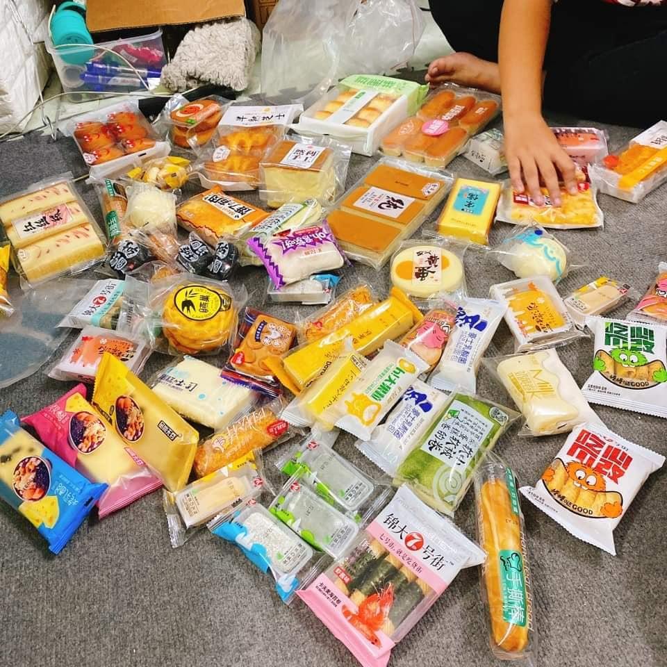 Thùng 2kg Bánh Tươi Đài Loan Thơm Ngon Mix Đủ Vị