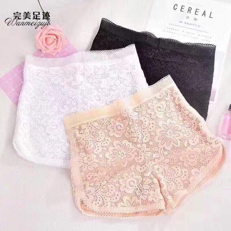 Combo 5 quần váy ren hoa cúc