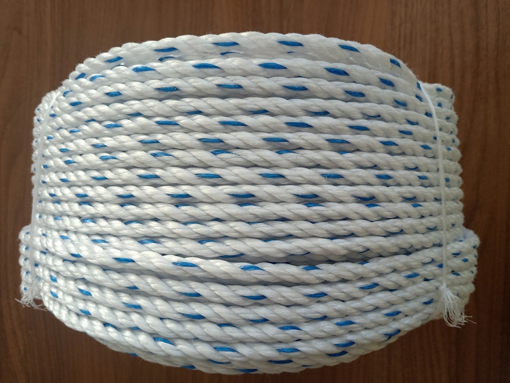 [HCM]Dây thừng dài 10 mét đường kính 6mm nhựa buộc bạt làm lưới giàn cho cây trồng