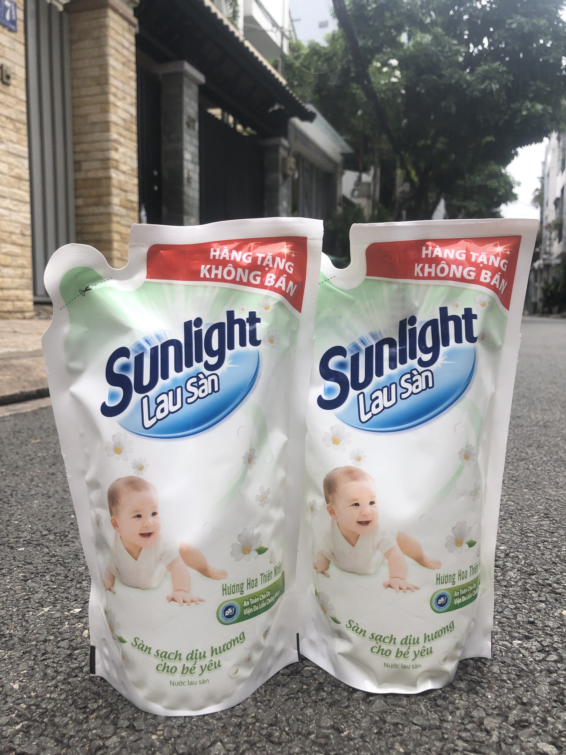 Combo 2 túi Nước Lau Sàn Sunlight
