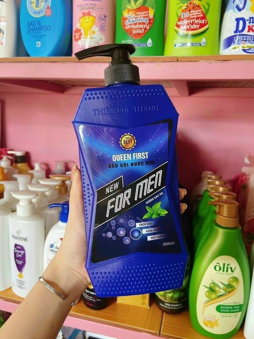 Dầu gội đầu hương nước hoa For Men Bạc Hà 650ml