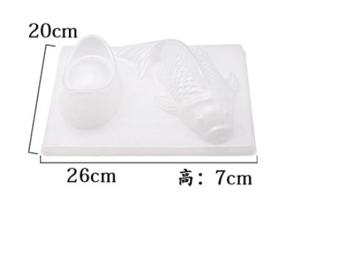 Khuôn nhựa Cá chép và thỏi vàng ,Nhỏ (dài 26 ngang 20 cao 7cm) làm bánh ,đổ rau Câu ,nhấn Xôi