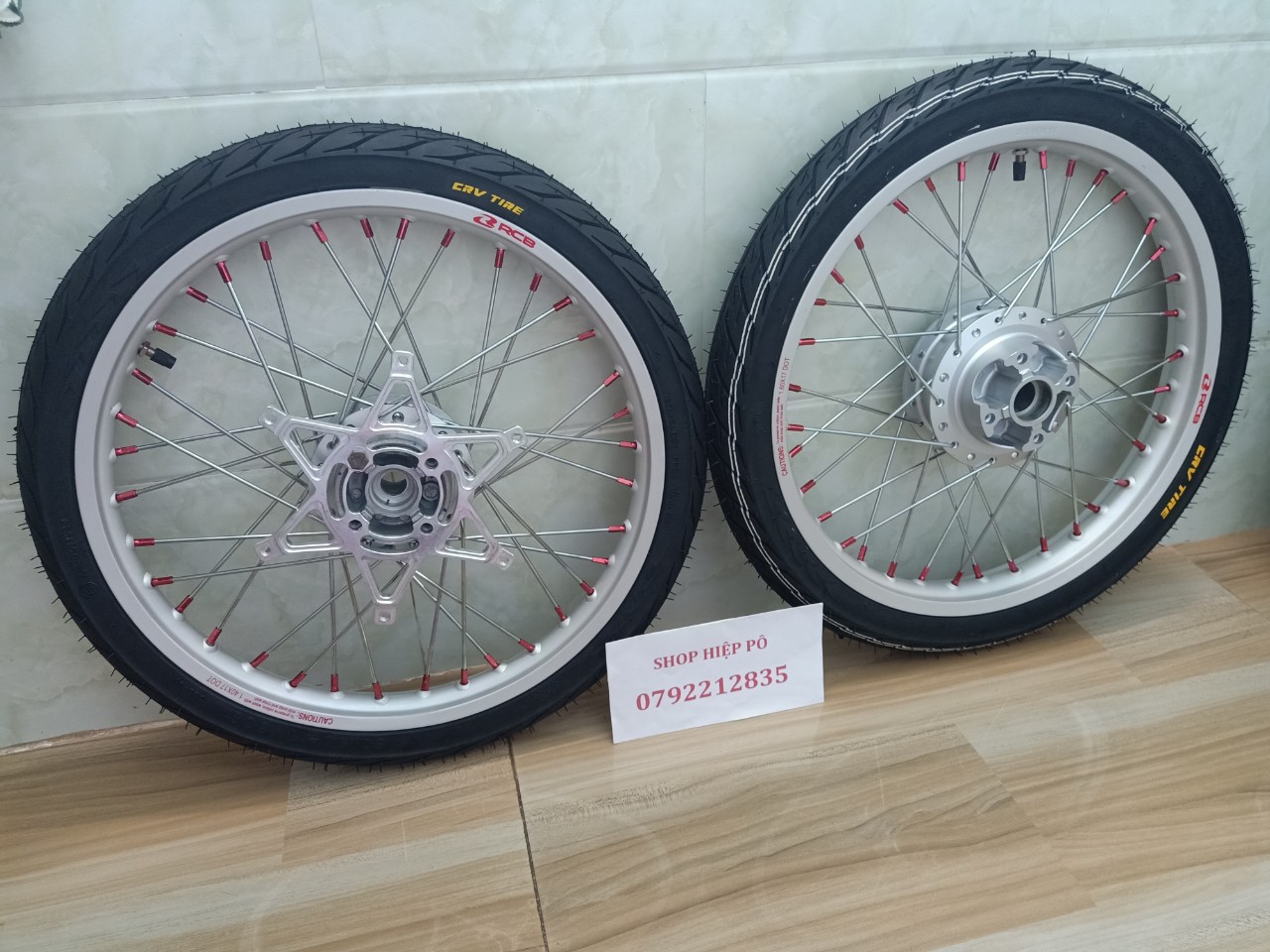 [HCM]BÁNH CĂM CHÂN ĐỎ NIỀNG RCB GẮN SONIC ĐÙM SƠN BẠC HOẶC MẠ CROM FULL VỎ RUỘT CRV KÈM LỒNG NHÔM XÀI ĐĨA ZIN LẠI