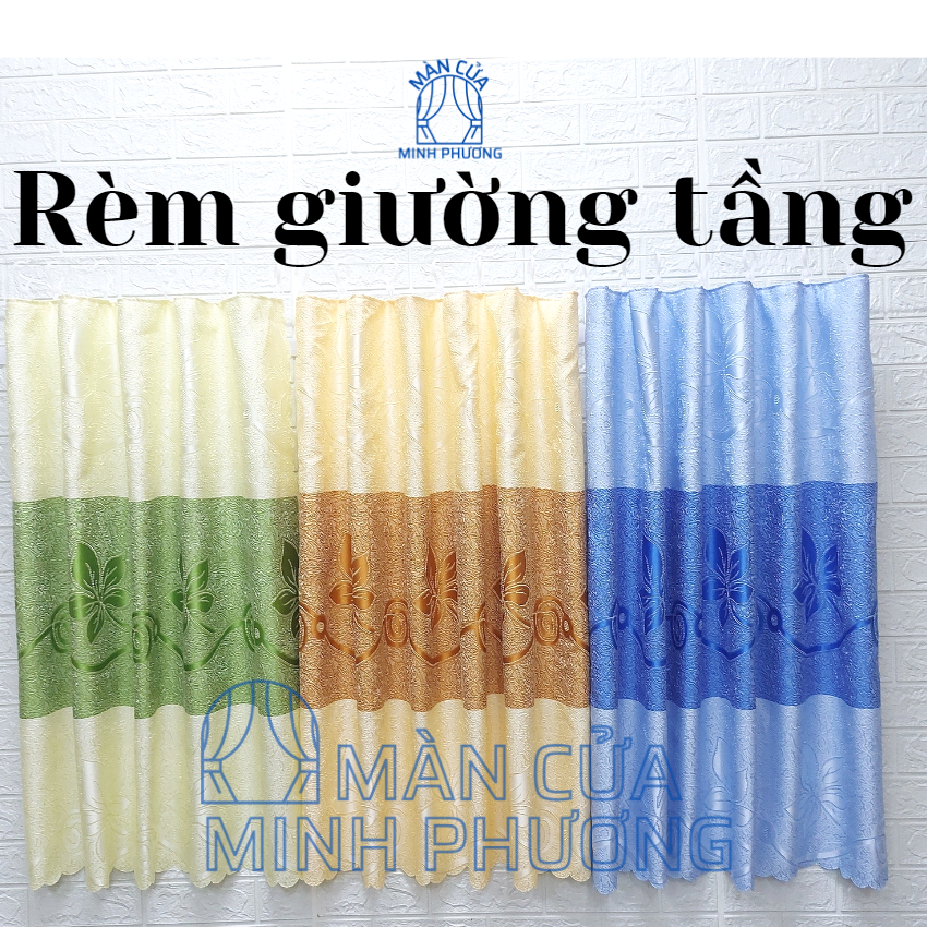 RÈM CỬA SỔ NHỎ RIDO CHE GIƯỜNG TẦNG PHÒNG TRỌ -KÝ TÚC XÁ CÓ MÓC TREO SẴN -Màn Cửa Minh Phương