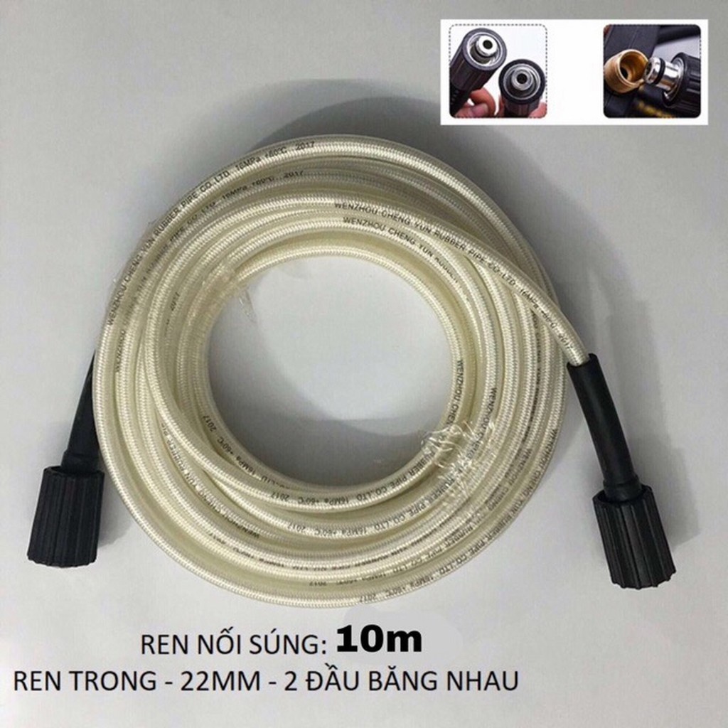 Dây Xịt Rửa Xe Xịn_ Cao Áp _ 10 Mét