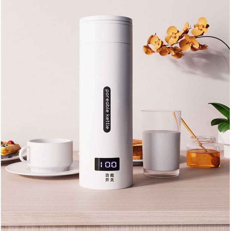 Bình đun nước siêu tốc mini du lịch bình nước bệnh viện đa năng 500ml