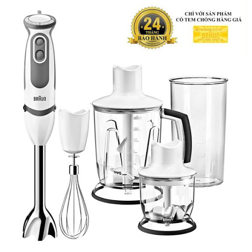 Máy xay cầm tay Braun MQ5045, Nhập Khẩu Chính Hãng