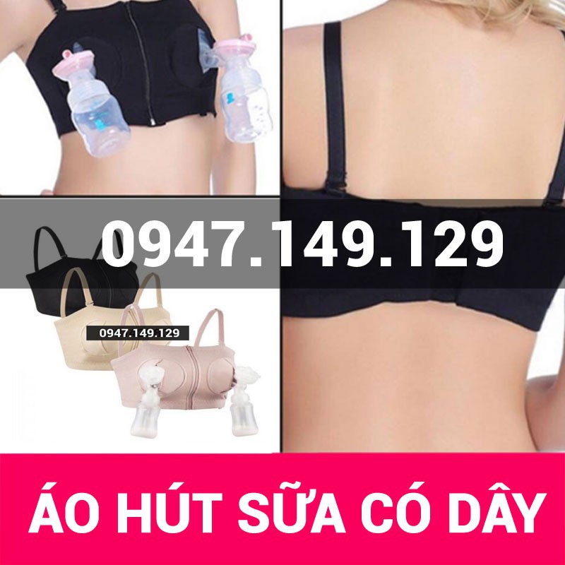 Áo hút sữa rảnh tay có dây hàng Việt Nam